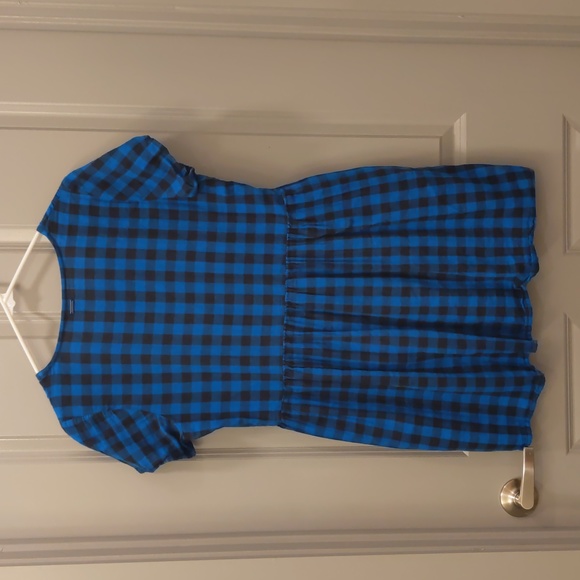 NWOT Volcom Buffalo Plaid Babydoll Dress - Picture 10 of 11